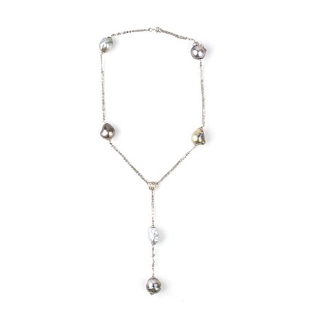  
Collana con perle Tahiti barocche       
 