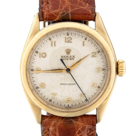 ROLEX  
Oyster Precision: orologio da polso in oro 10K Anni '50
 