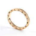 BULGARI  
Collezione B.zero1: bracciale rigido in oro e ceramica    
 