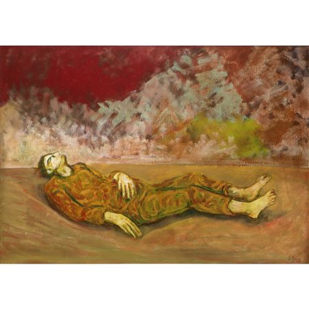 Francesco Verio (Napoli 1959)  - Figura distesa, 2009