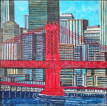 CAPUTO TONINO Lecce 1933 - 2021 "Manhattan Bridge III"