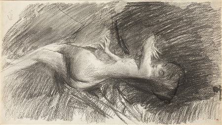 Giovanni Boldini (Ferrara 1842-Parigi 1931)  - Nudo