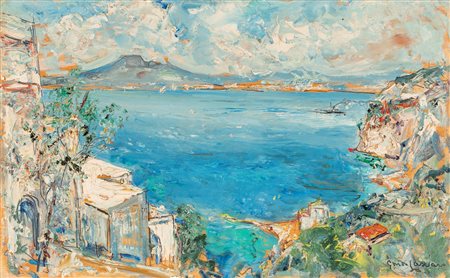 Guido Casciaro (Napoli 1900-1963)  - Marina di Ischia