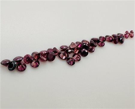 35 DIAMANTE 2,91 CARATI FANCY MIX COLORS ROSA & ROSSO* - VS2-SI2 - C40106-5