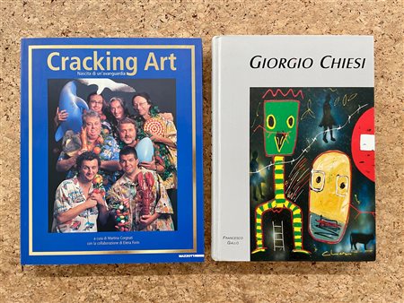 GIORGIO CHIESI E CRACKING ART - Lotto unico di 2 cataloghi