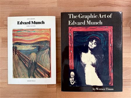 EDVARD MUNCH - Lotto unico di 2 cataloghi