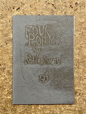 EDIZIONI D'ARTE (ROBERTO SANESI) - Four poems, 1988