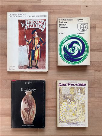 ART NOUVEAU E BELLE EPOQUE - Lotto unico di 4 cataloghi