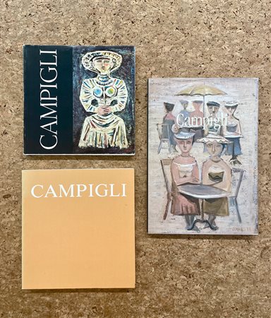 MASSIMO CAMPIGLI - Lotto unico di 3 cataloghi