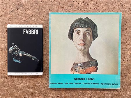 AGENORE FABBRI - Lotto unico di 2 cataloghi