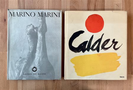 MARINO MARINI E ALEXANDER CALDER - Lotto unico di 2 cataloghi