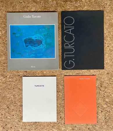 GIULIO TURCATO - Lotto unico di 4 cataloghi