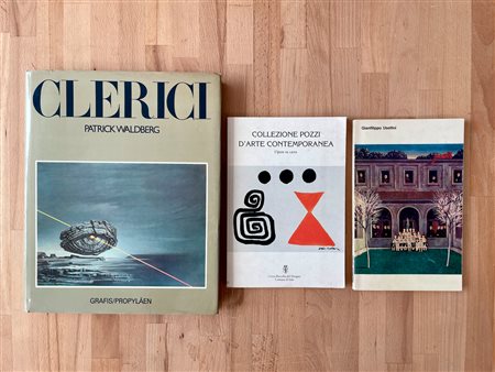 GIANFILIPPO USELLINI, FABRIZIO CLERICI E LA COLLEZIONE POZZI - Lotto unico di 3 cataloghi