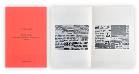 ARRIGO LORA-TOTINO (1928-2016) - Verbale 1987 - Fluenti traslati, concentrazione drammatica in quattro tempi 1981-1987
