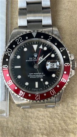 ROLEX 16710 GMT MASTER II COKE