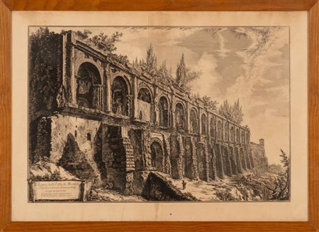  Avanzi della Villa di Mecenate a Tivoli   Giovanni Battista Piranesi