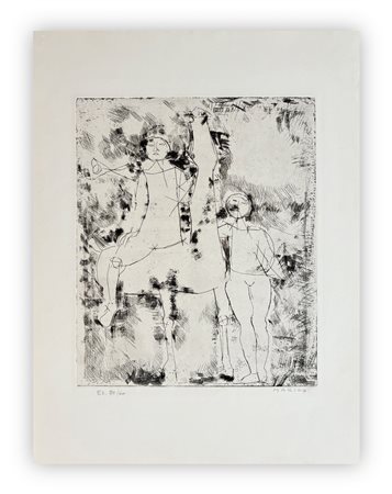 MARINO MARINI (1901-1980) - Motività di teatro, 1960