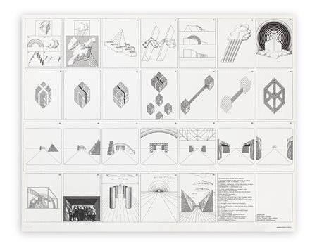 SUPERSTUDIO GROUP (1966-1986) - Un viaggio nelle regioni della ragione, 1972