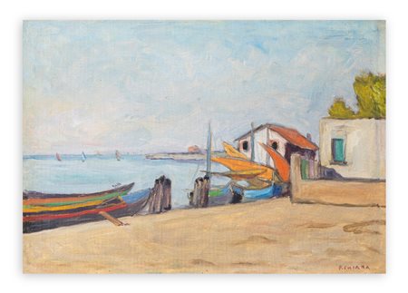 FEDERICO CHIARA (1894-1980) - Chioggia sottomarina