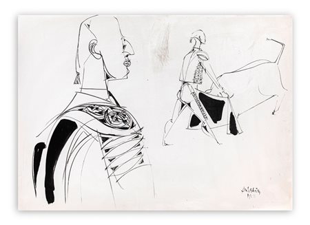 SALVADOR AULESTIA (1919-1994) - Senza Titolo, 1968