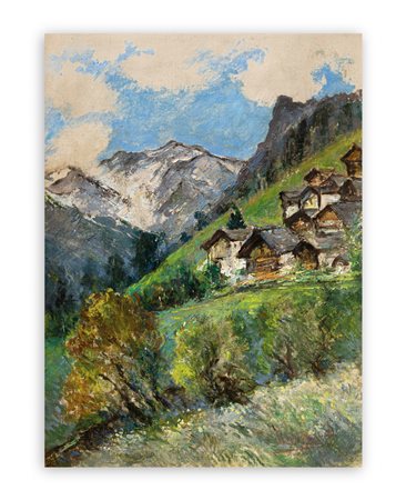 MARCO BERTOZZI - Primavera - Passo Valsesia. 1975