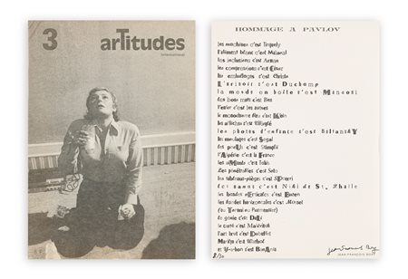 EDIZIONI D'ARTE (JEAN-FRANÇOIS BORY) - ArTitudes International 3, 1973