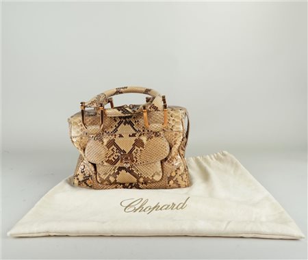 A Chopard model Caroline phyton handbag. In unused condition. 30 x 37 cm.