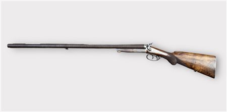 A very well maintained smoothbore, Husqvarna black powder, double barreled...