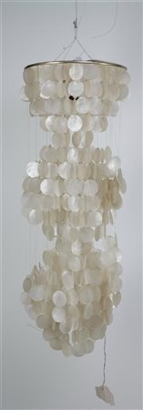 Verner Panton, Cadiz Shell, ceiling lamp. Ca. 1965.