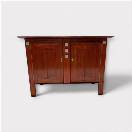 An Art Deco style Schuitema Decoforma buffet / sideboard made of various...