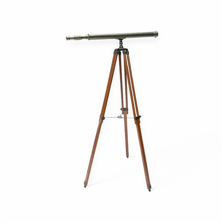 A vintage telescope on stand, ca. 1900 / 1920.