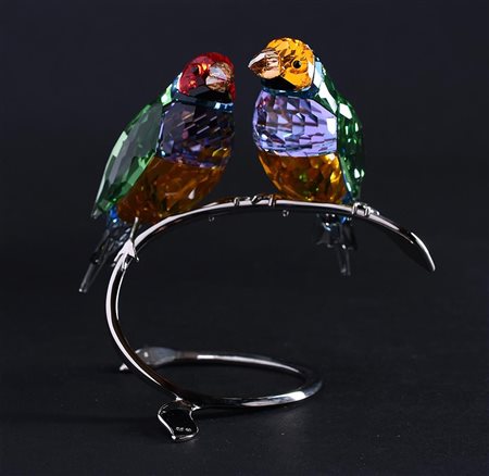 Swarovski, Gouldian Finch, Year of issue 2012, 1141675. Includes original...