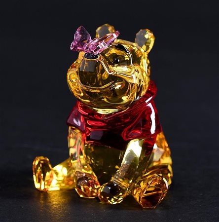 Swarovski Disney, Winnie the Pooh with butterfly, Year of release 2018,...