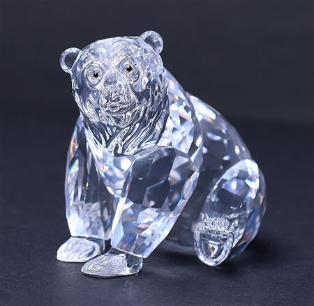 Swarovski, Grizzly bear, year of issue 2006, 243880. In original box.9 x 7,5 cm.