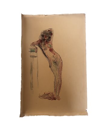 Angelo Bragalini (Fidenza 1913 - Bologna 1994) attr. Nudo femminile.