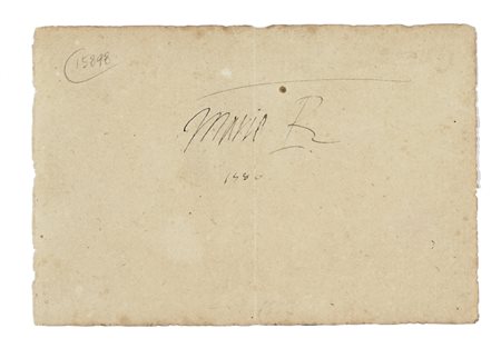 Stuart Mary (Queen of Scots), Firma su ritaglio di lettera. Datata 1580....