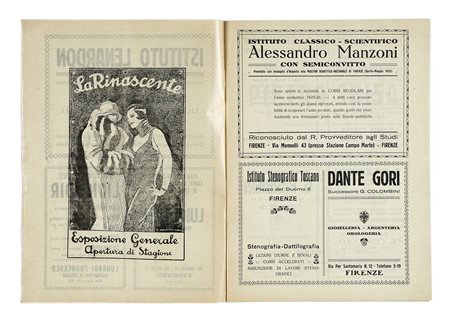 Il buonsenso degli idioti. S.d.e. [i.e. Firenze: s.e., 1926 ca.]. In-48° (mm...