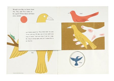 Munari Bruno, Tic, tac, and toc. New York [i.e. printed in Japan]: The world...