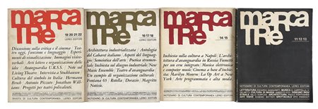 Raccolta di 14 volumi di Marcatrè. Notiziario di Cultura Contemporanea....