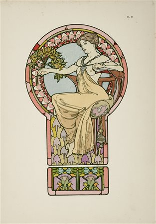 Mucha Alphonse, Documents décoratifs. 1901-1902. Paris: Emile Levy, s.d....