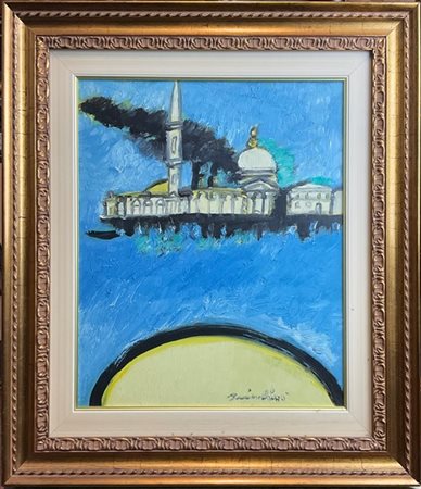 Remo Brindisi "Venezia" Anni '90
olio su tela
cm 46x38
firmato in basso a destra