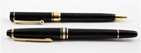 Lotto composto da una penna Montblanc e una marcata Maxima (lievi difetti)