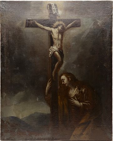 Ignoto

Antico dipinto raffigurante "Cristo crocifisso e la Maria Maddalena"
ol