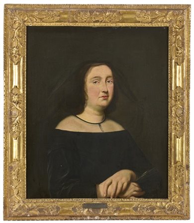 Scuola della fine del secolo XVI - inizio secolo XVII

"Ritratto di dama"
olio