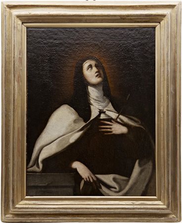 Ignoto

"Santa Teresa d'Avila"
olio su tela applicata su cartone (cm 44x34,5)
i