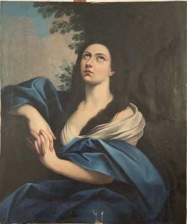 Ignoto del secolo XIX

"Figura femminile"
olio su tela (cm 98,5x82)
iscritto su