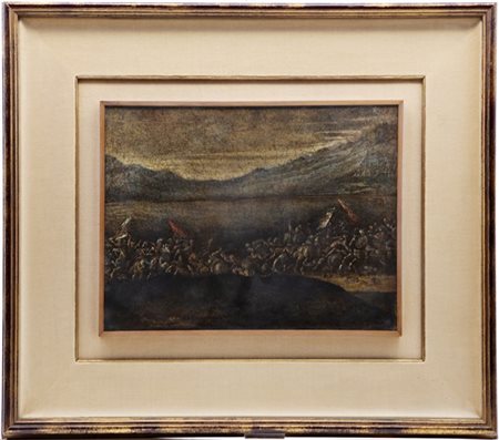 Ignoto

Antico dipinto raffigurante "Scena di battaglia"
(cm 27x36)
in cornice