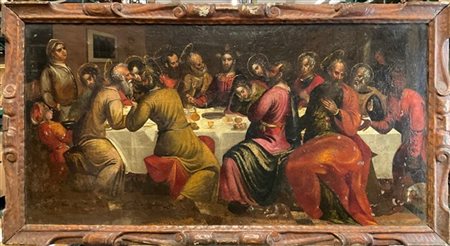 Ignoto

Antico dipinto raffigurante "Ultima Cena"
olio su tela (cm 59x109)
in c