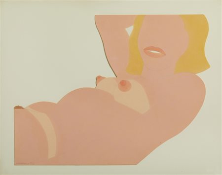 WESSELMAN TOM (1931 - 2004) - GREAT AMERICAN NUDE CUT OUT, 1970.