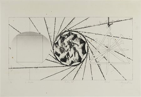 ROSENQUIST JAMES (1933 - 2017) - 1/2 SUNGLASSES - LANDING NET - TRIANGLE, 1974.